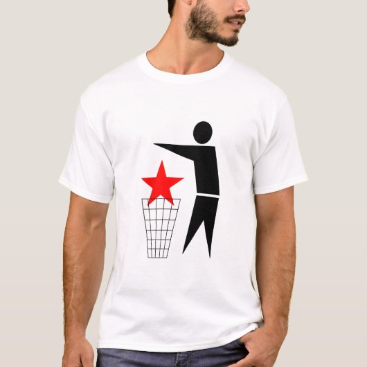 anticommunisme t-shirt (Voorkant)