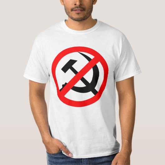 anticommunistisch t-shirt (Voorkant)