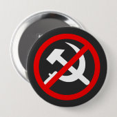 Anticommunistische Button (Voorkant /achterkant)