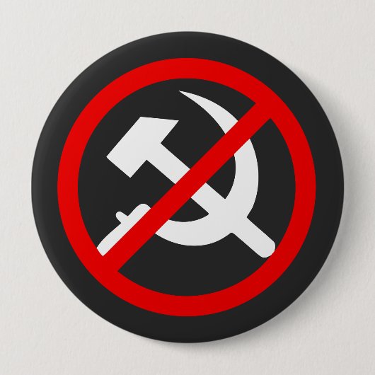Anticommunistische Button (Voorkant)