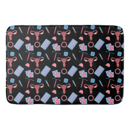 Anticonceptiepatroon feministisch badmat