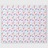 Anticonceptiepatroon feministisch cadeaupapier (Vlak)