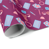 Anticonceptiepatroon feministisch cadeaupapier (Rol Hoek)