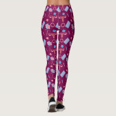 Anticonceptiepatroon feministisch leggings (Achterkant)