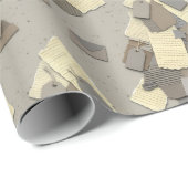 Anticonsumeristische Kerst Inpakpapier (Rol Hoek)