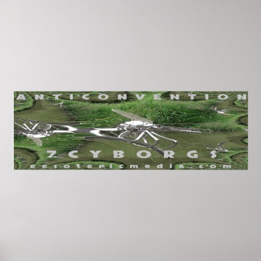 "Anticonventie" 90x30cm-poster Poster (Voorkant)
