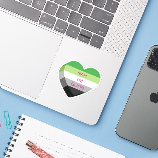  anticorrotisch Snoep tegen Valentijnse  Sticker (Laptop met iPhone)