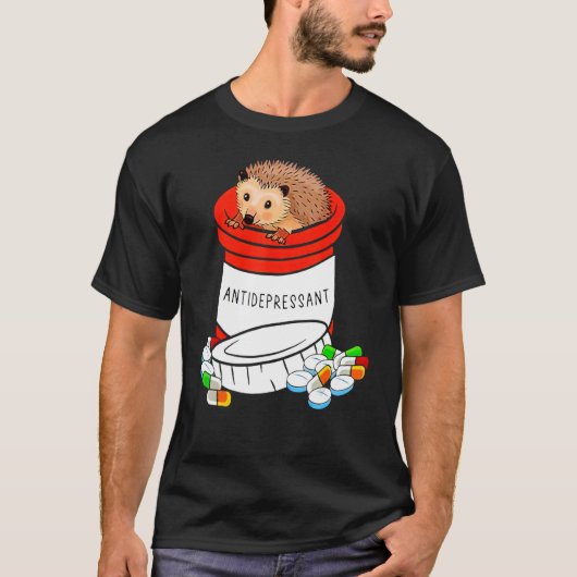 Antidepressiva Hedgehog Leuke Hedgehog T-shirt (Voorkant)