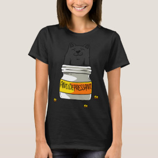 Antidepressiva Katten Kat Liefhebber Dier Kitten E T-shirt