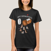 Antidepressiva shirt, ontwerp van de stekker, hond t-shirt (Voorkant)