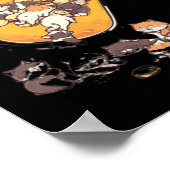 Antidepressivum Cat Pill Bottle - Geestelijke Gezo Poster (Hoek)