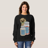 Antidepressivum pug Classic T-shirt 882 (Voorkant volledig)