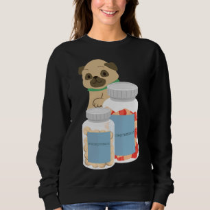 Antidepressivum pug Classic T-shirt 882