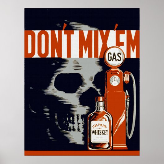 AntiDrink rijden Poster (Voorkant)