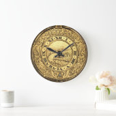 Antiek 1600's Henry Jones horloge afdrukken Grote Klok (Huis)