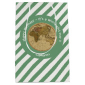 Antiek 1786 Oostelijk halfrond Kaart Thema Feest Medium Cadeauzakje (Voorkant)