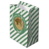 Antiek 1786 Oostelijk halfrond Kaart Thema Feest Medium Cadeauzakje (Achterkant Gekanteld)