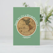 Antiek 1786 Western halfrond Kaart Thema Feest (Staand voorkant)