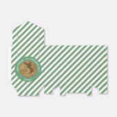 Antiek 1786 Western halfrond Kaart Thema Feest Bedankdoosjes (Uitgevouwen)