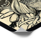 Antiek 1894 Teken voor plantgoed Poster (Hoek)