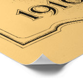 antiek 1916 Autosector Omaha Daily Bee Poster (Hoek)