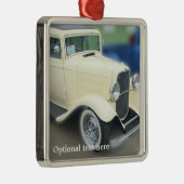 Antiek 1920s autowrak metalen ornament (Rechts)