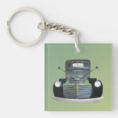 Antiek 1947 GMC Truck Key Ring Sleutelhanger (voorkant)
