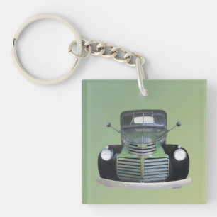 Antiek 1947 GMC Truck Key Ring Sleutelhanger