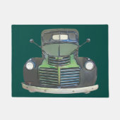 Antiek 1947 Vrachtwagen schets Deurmat Rug (Voorkant)