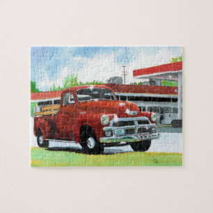 Antiek 1954 Chevrolet Truck Legpuzzel