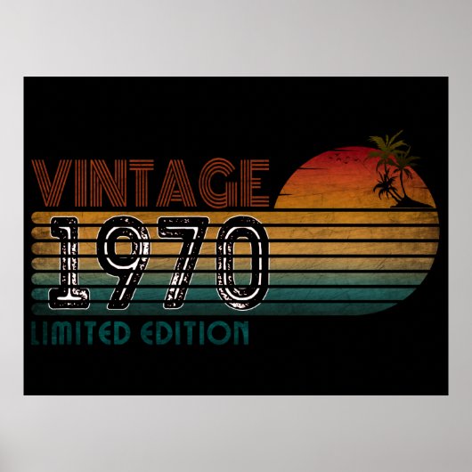 antiek 1970 gelimiteerde editie poster (Voorkant)
