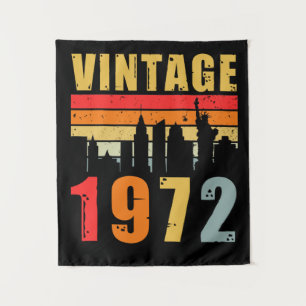 Antiek 1972 Gemaakt in 1972 Wandkleed