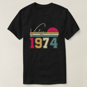 Antiek 1974, 50ste verjaardagscadeau t-shirt