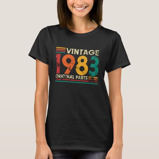 Antiek 1983 t-shirt (Voorkant)