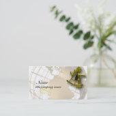 Antiek 1 visitekaartje (Staand voorkant)