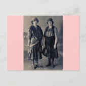 Antiek 20-1920 Vrouwen in zigeunerkostuums Briefkaart (Voorkant)