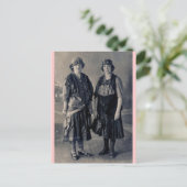 Antiek 20-1920 Vrouwen in zigeunerkostuums Briefkaart (Staand voorkant)