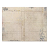  Antiek Aangepast Journal Lined Notitieblok (Voorkant)