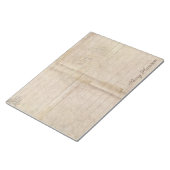 Antiek Aangepaste Naam van dagboek Notitieblok (Schuin)