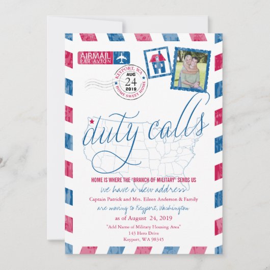 Antiek aankondiging van de militaire vliegreis Air (Voorkant)