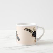 Antiek aanraakgevoelige vogelsoorten espresso kop (Rechts)