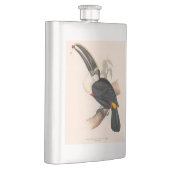 Antiek aanraakgevoelige vogelsoorten flacon (Rechts)