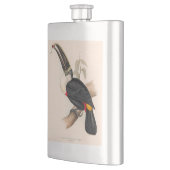 Antiek aanraakgevoelige vogelsoorten flacon (Links)