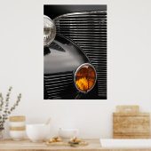 antiek abstract autogrill poster (Keuken)