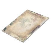 antiek abstracte epheera van Victoriaans stijl Notitieblok (Schuin)