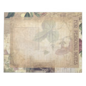 antiek abstracte epheera van Victoriaans stijl Notitieblok (Voorkant)