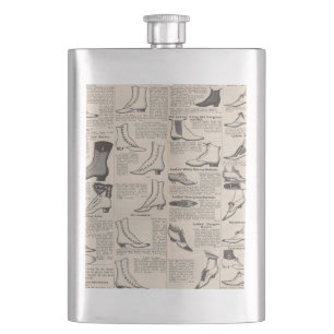 Antiek  Adverteren Heupfles