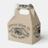 Antiek Adverteren optisch Bedankdoosjes (Voorkant Zijde)