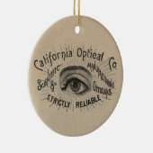 Antiek Adverteren optisch Keramisch Ornament (Rechts)