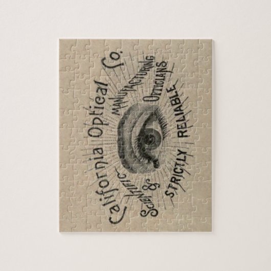 Antiek Adverteren optisch Legpuzzel (Verticaal)